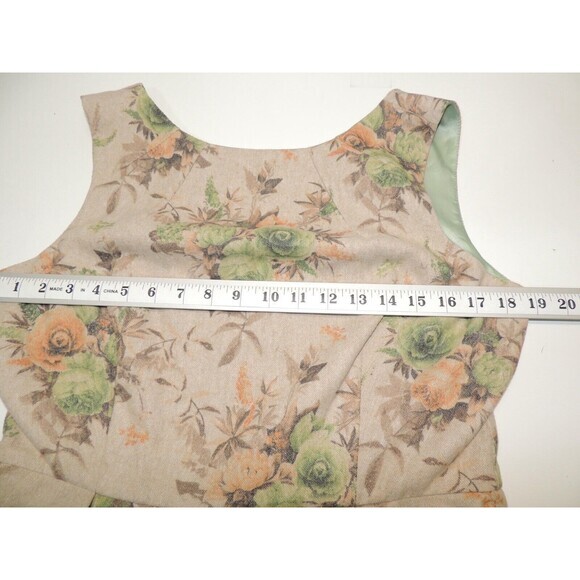 Pink Martini Retro Wool Blend Classic Mini Dress Sz. Large - Picture 4 of 9